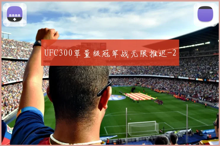 UFC300草量级冠军战无限推迟